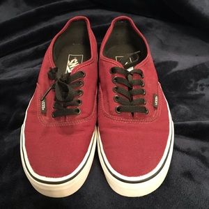 Maroon Vans